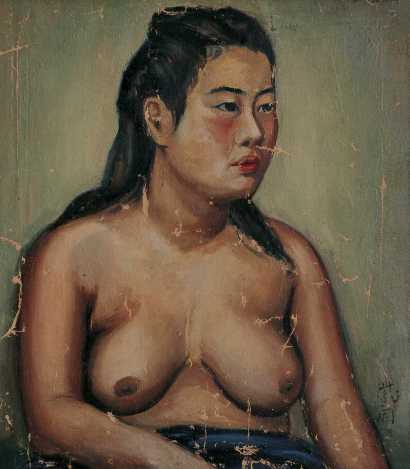 关紫兰 中国第一位女模特的肖像